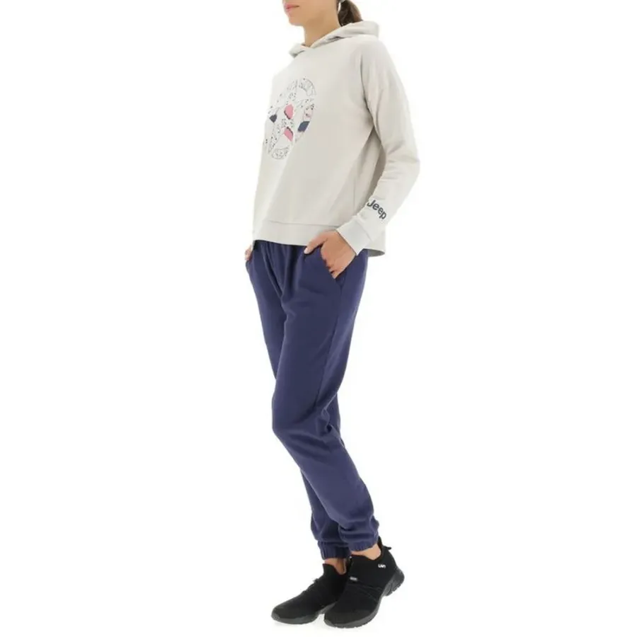 Кофта Jeep Hooded Cropped Star Botanical Print O102607-J863