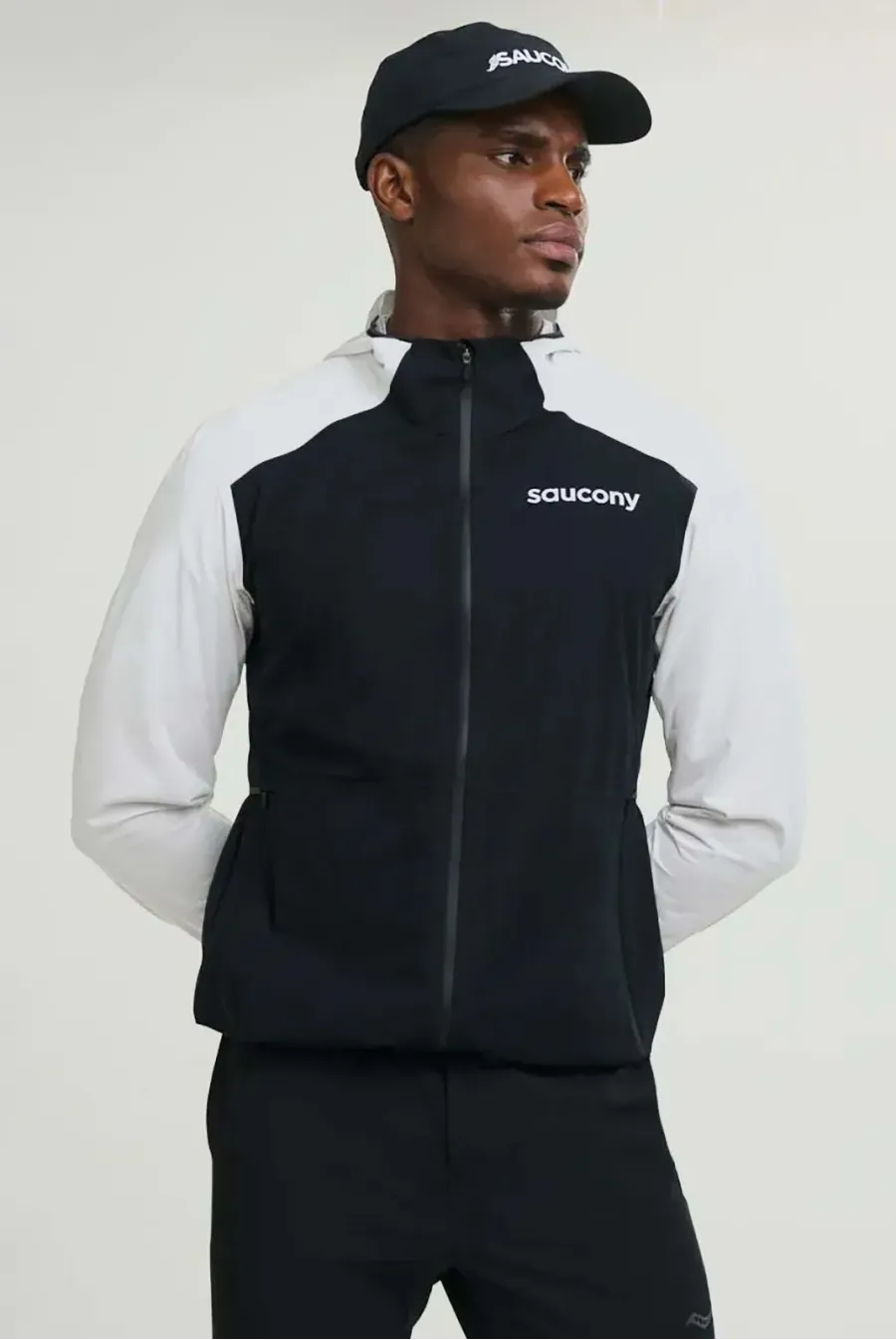 Вітрівка Saucony Hurricane Waterproof Jacket SAM800360-WHBK