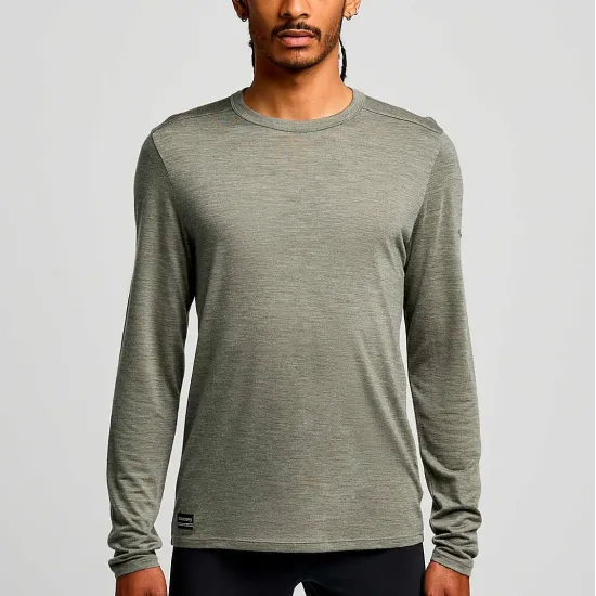 Футболка Saucony Peregrine Merino Long Sleeve SAM800362-BUH
