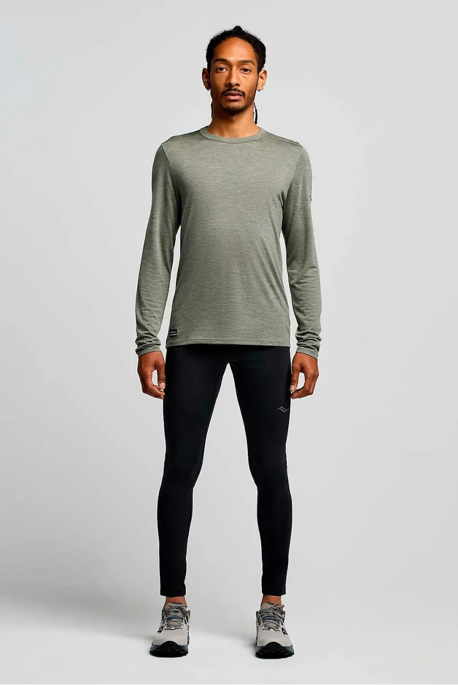 Футболка Saucony Peregrine Merino Long Sleeve SAM800362-BUH
