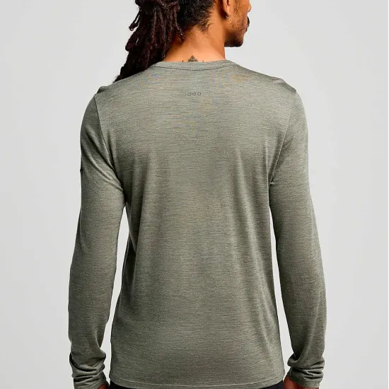 Футболка Saucony Peregrine Merino Long Sleeve SAM800362-BUH