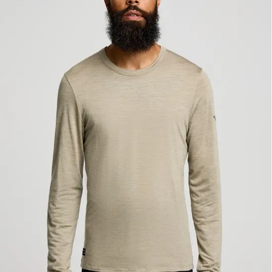 Футболка Saucony Peregrine Merino Long Sleeve SAM800362-CFH