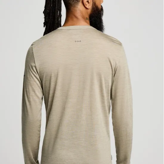 Футболка Saucony Peregrine Merino Long Sleeve SAM800362-CFH