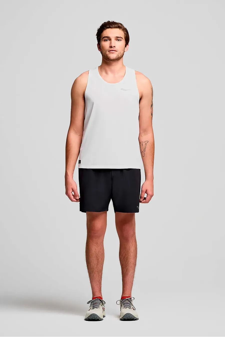 Майка Saucony Stopwatch Singlet SAM800375-WH