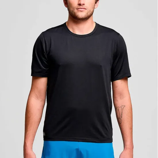 Футболка Saucony Stopwatch Short Sleeve SAM800377-BK
