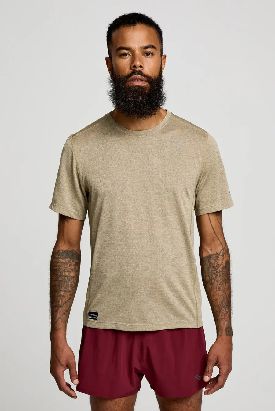 Футболка Saucony Stopwatch Short Sleeve SAM800377-CFH