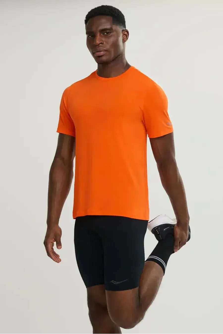 Футболка Saucony Stopwatch Short Sleeve SAM800377-FIRH