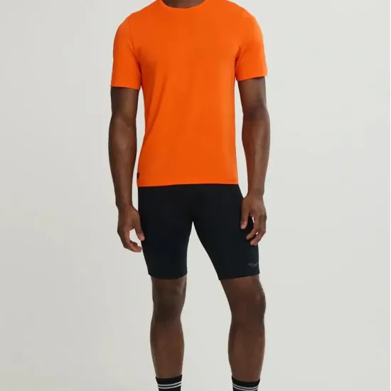 Футболка Saucony Stopwatch Short Sleeve SAM800377-FIRH