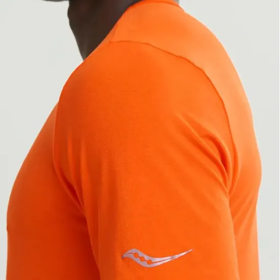 Футболка Saucony Stopwatch Short Sleeve SAM800377-FIRH