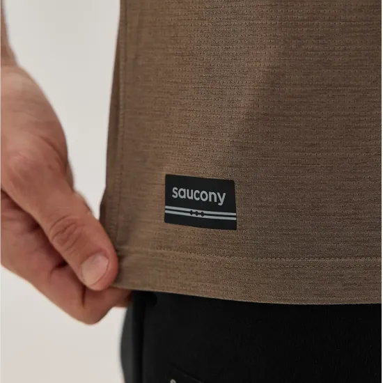 Футболка Saucony Stopwatch Short Sleeve SAM800377-PEWH