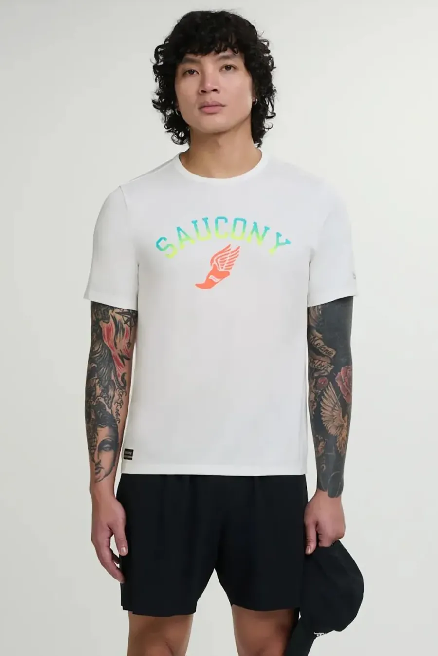 Футболка Saucony Stopwatch Graphic Short Sleeve SAM800378-WH26