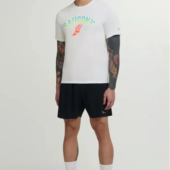 Футболка Saucony Stopwatch Graphic Short Sleeve SAM800378-WH26
