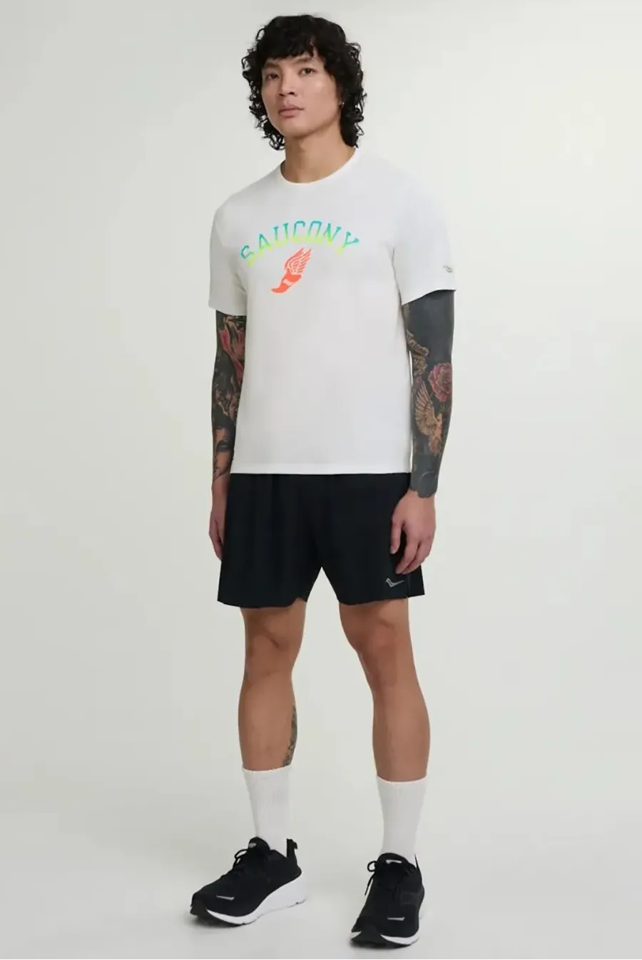 Футболка Saucony Stopwatch Graphic Short Sleeve SAM800378-WH26