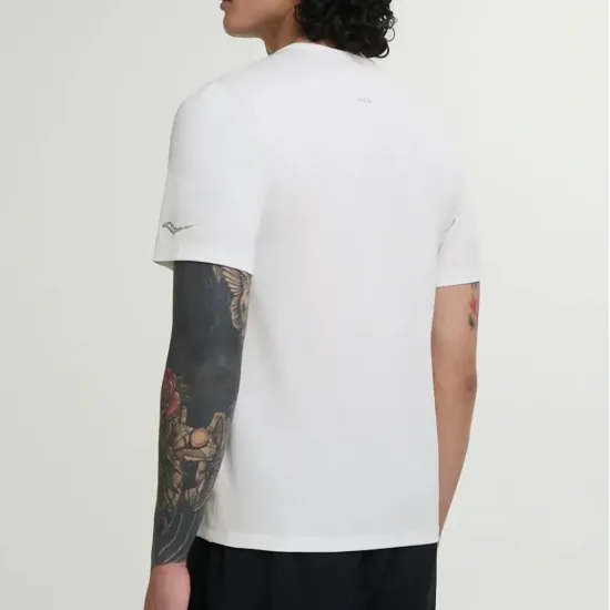 Футболка Saucony Stopwatch Graphic Short Sleeve SAM800378-WH26