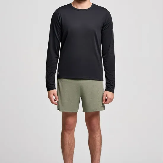 Футболка Saucony Stopwatch Long Sleeve SAM800379-BK