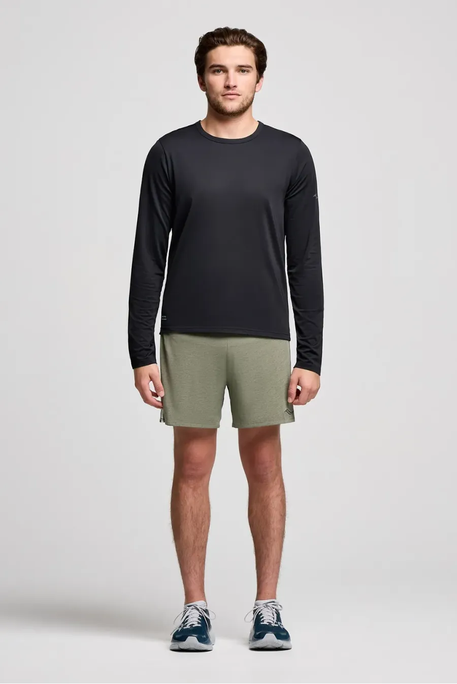 Футболка Saucony Stopwatch Long Sleeve SAM800379-BK