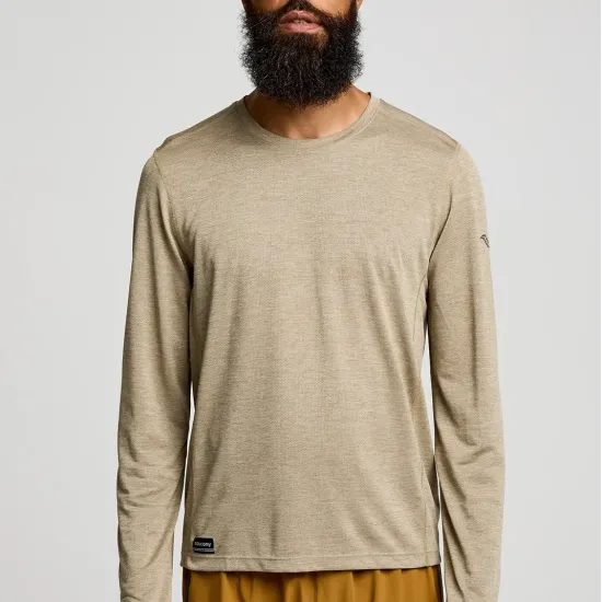 Футболка Saucony Stopwatch Long Sleeve SAM800379-CFH