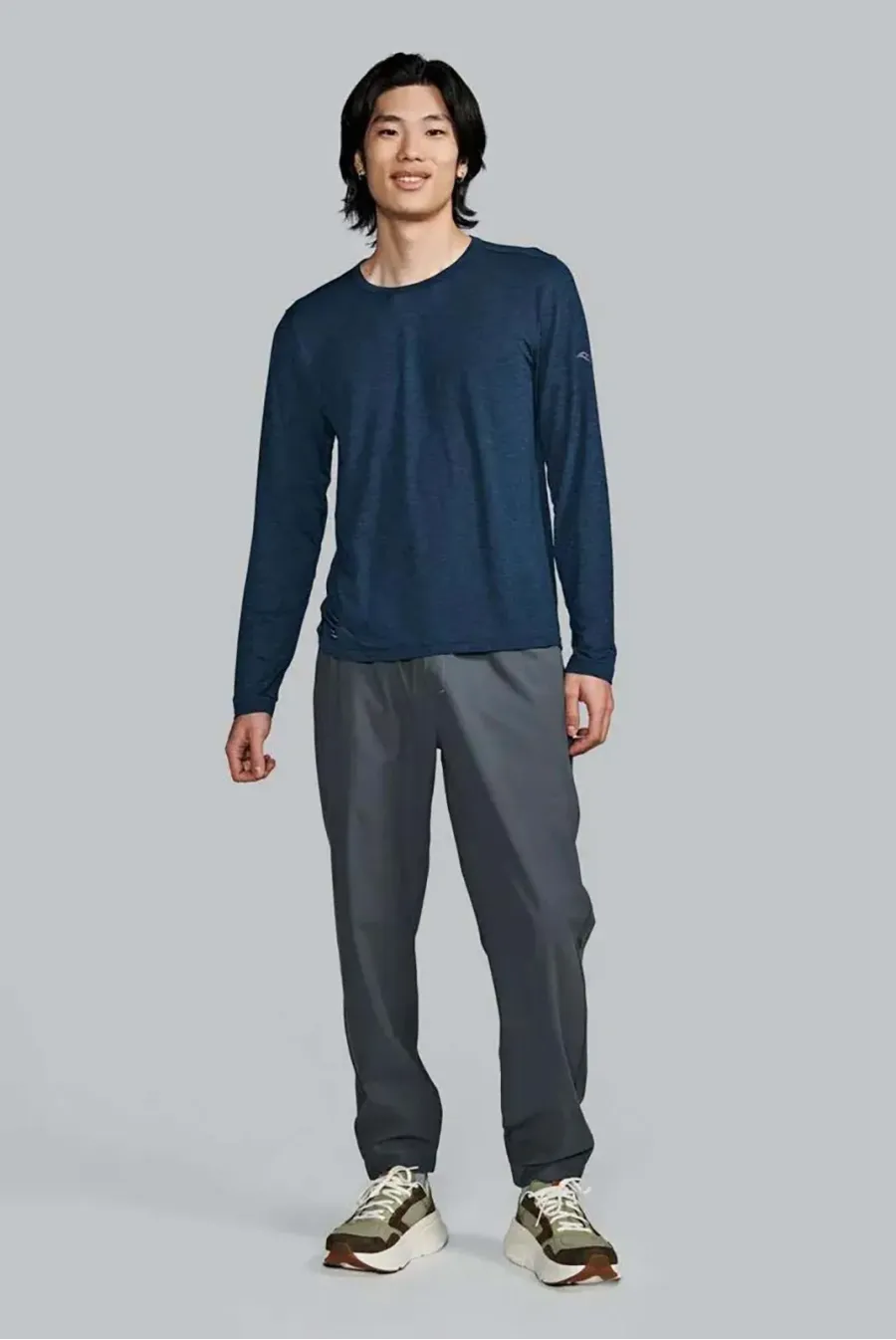 Футболка Saucony Stopwatch Long Sleeve SAM800379-NVH