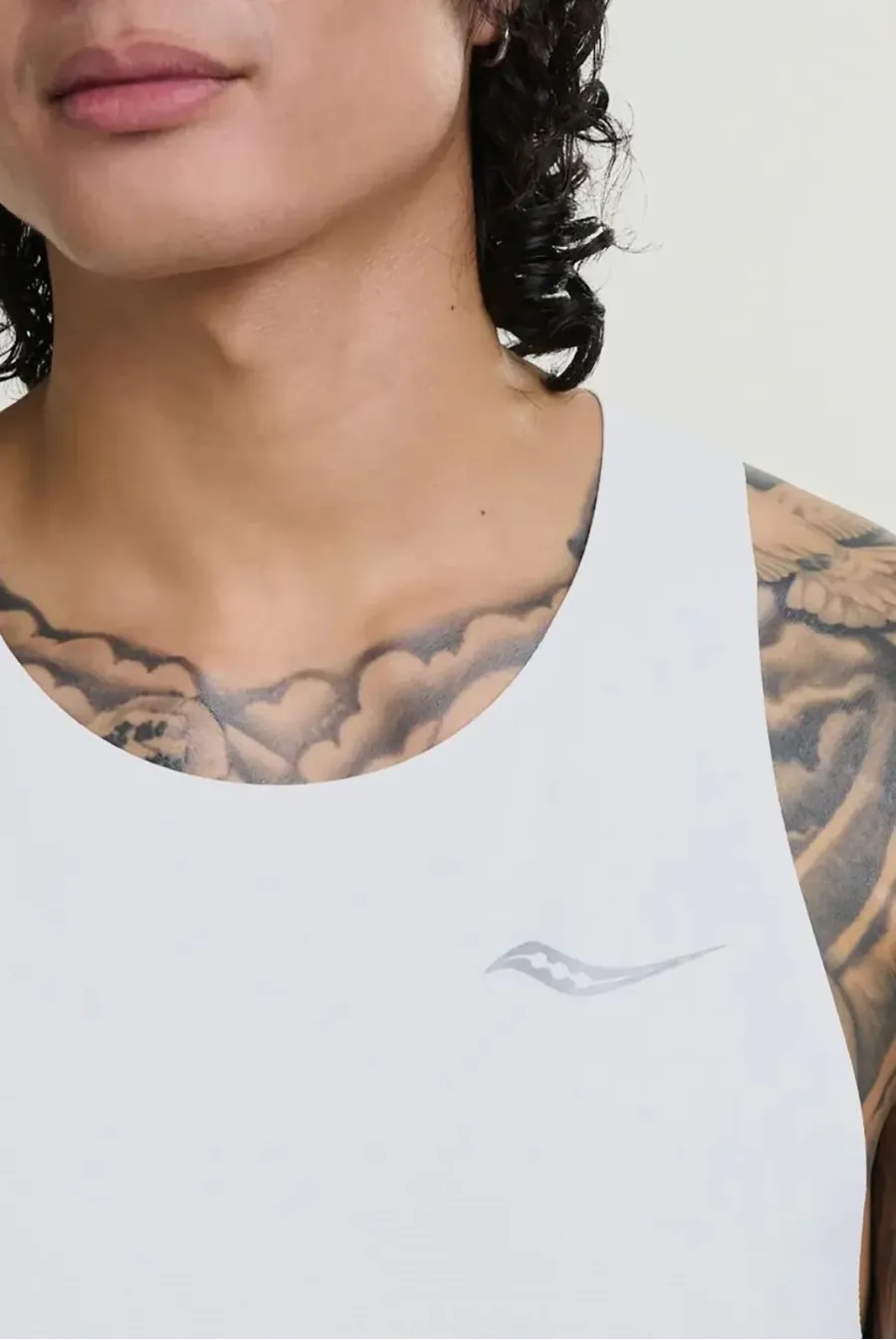 Майка Saucony Endorphin Singlet SAM800382-WH