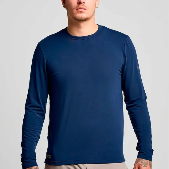Футболка Saucony Triumph Long Sleeve SAM800400-NV