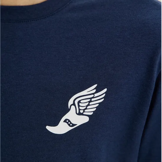 Футболка Saucony Recovery Short Sleeve SAU800050-NVIV
