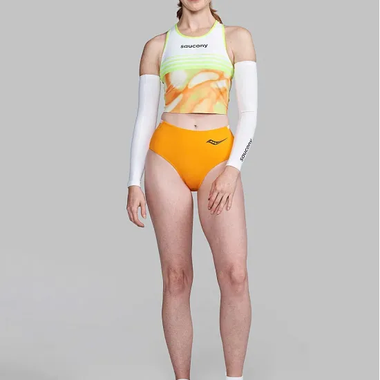 Аксесуар Saucony Elite Arm Sleeves SAU800065-WHES5