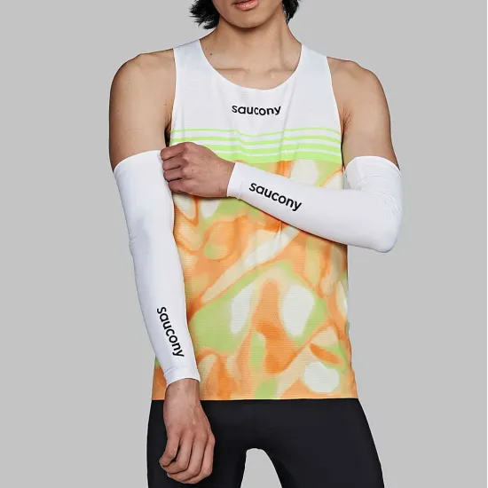 Аксесуар Saucony Elite Arm Sleeves SAU800065-WHES5