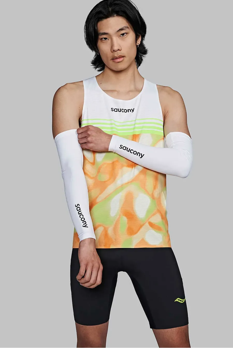 Аксесуар Saucony Elite Arm Sleeves SAU800065-WHES5