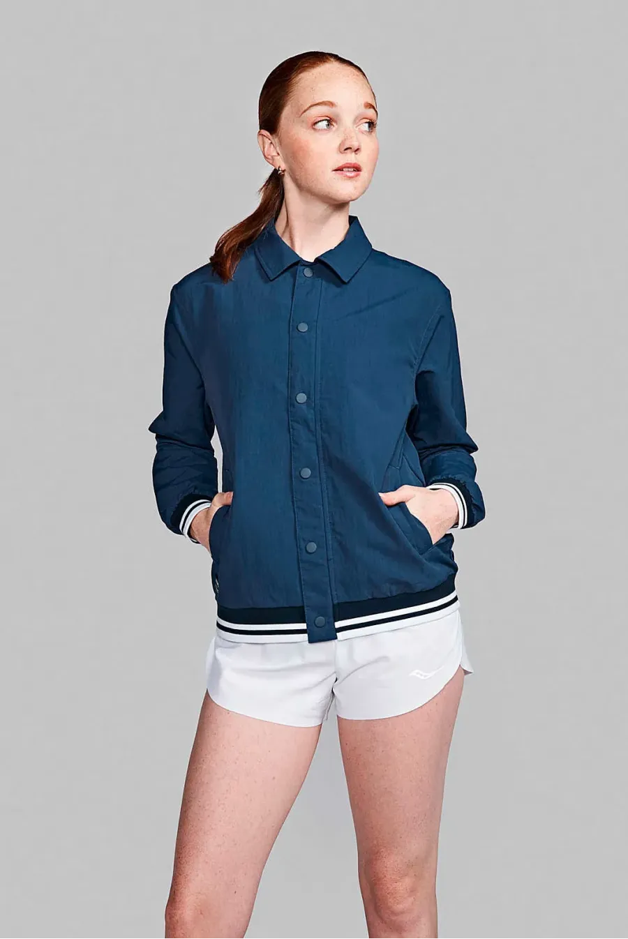 Куртка Saucony Metro Coaches Jacket SAU800075-NV