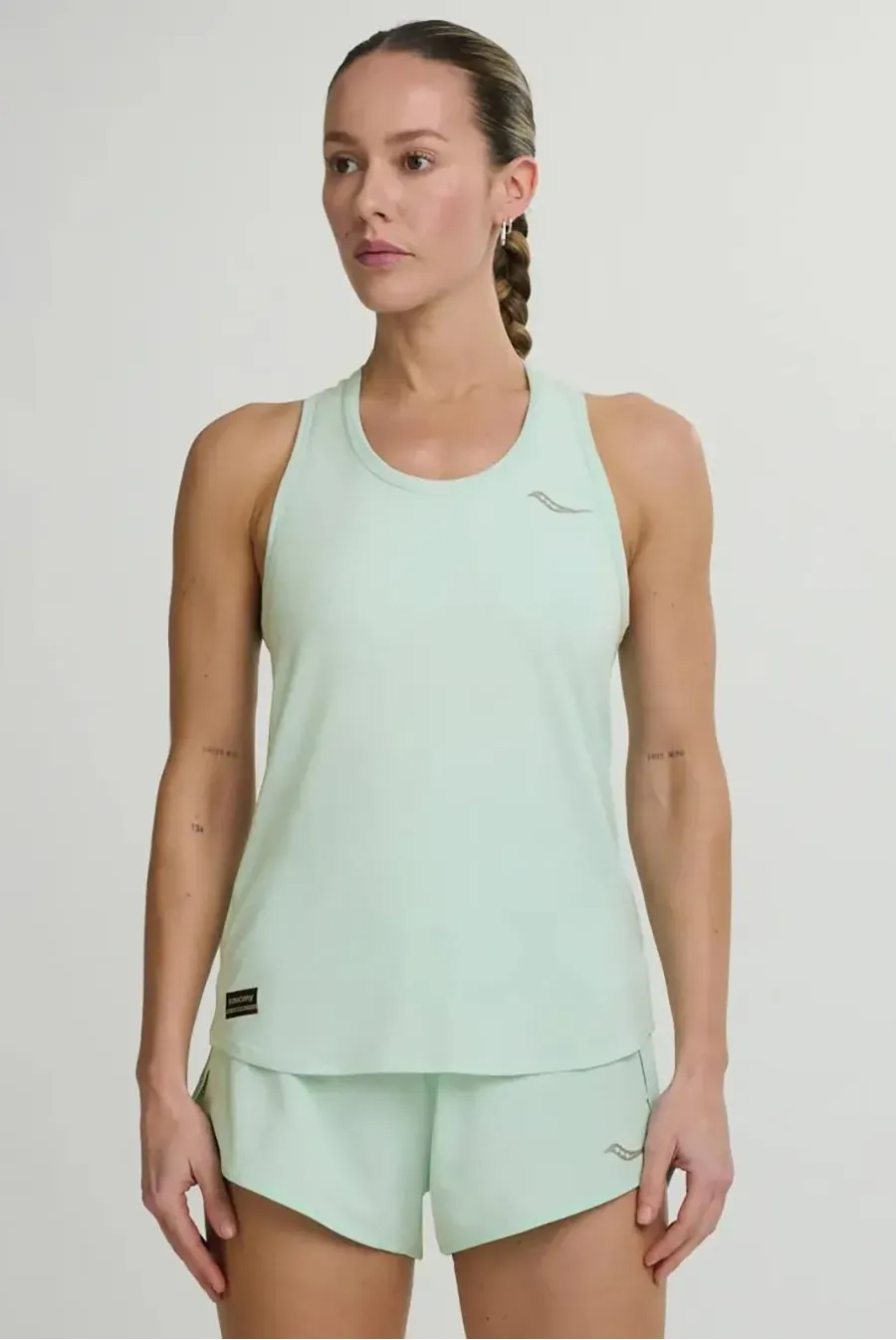 Майка Saucony Stopwatch Singlet SAW800482-AQH