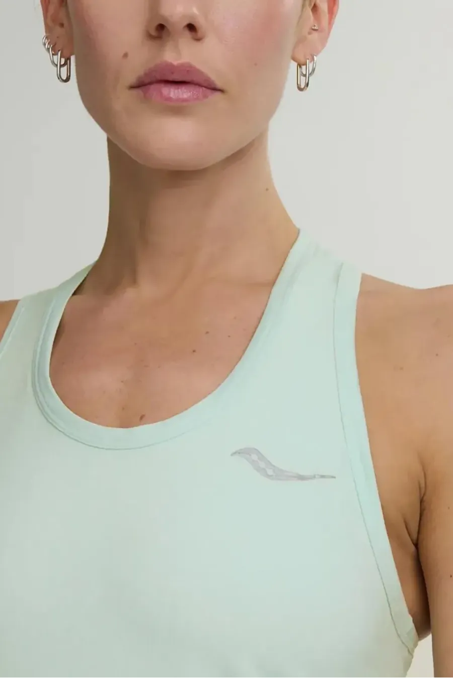 Майка Saucony Stopwatch Singlet SAW800482-AQH