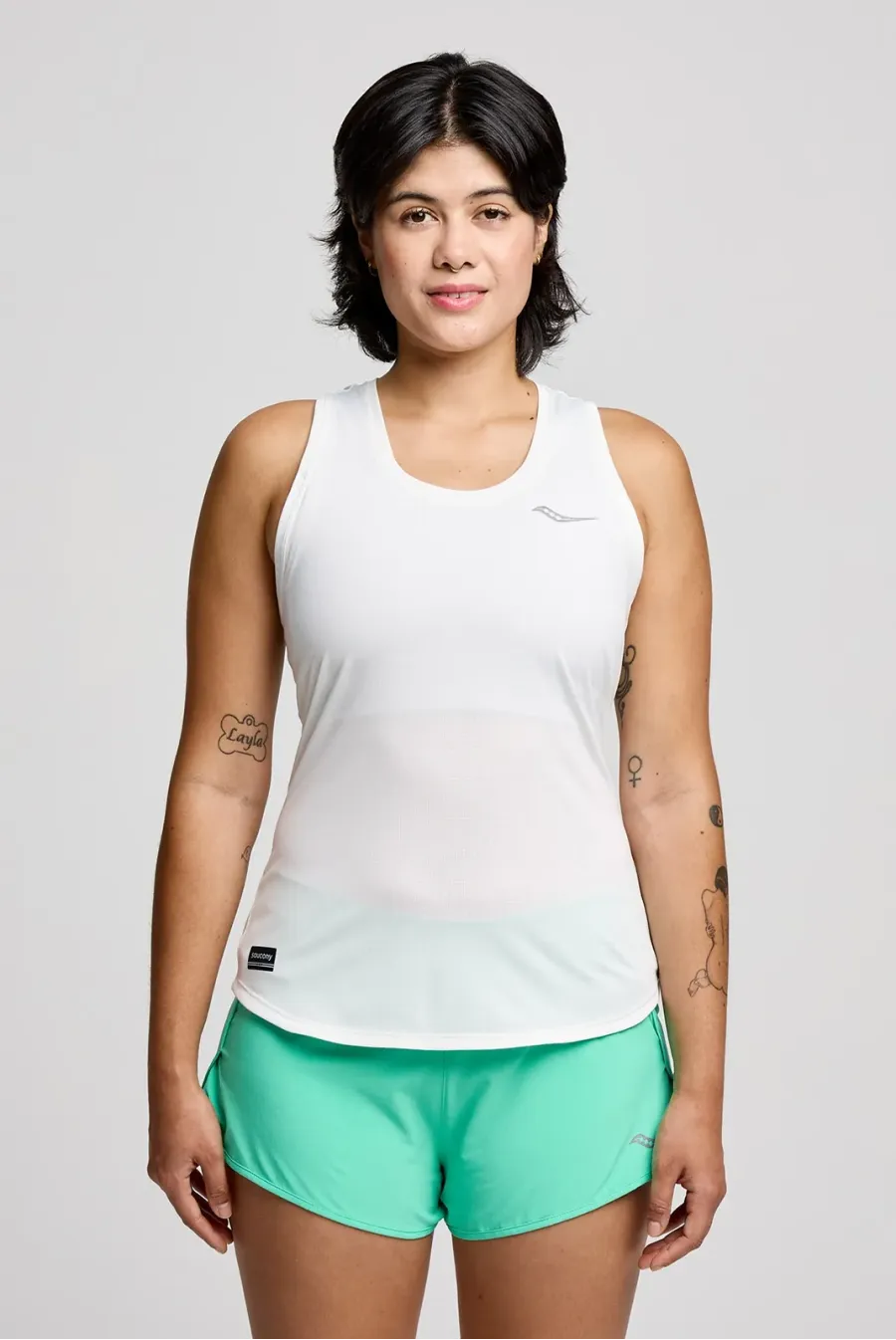 Майка Saucony Stopwatch Singlet SAW800482-WH