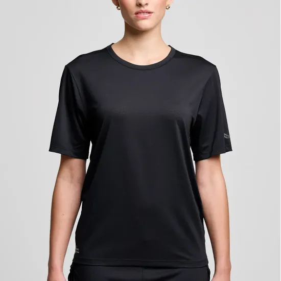 Футболка Saucony Stopwatch Short Sleeve SAW800484-BK