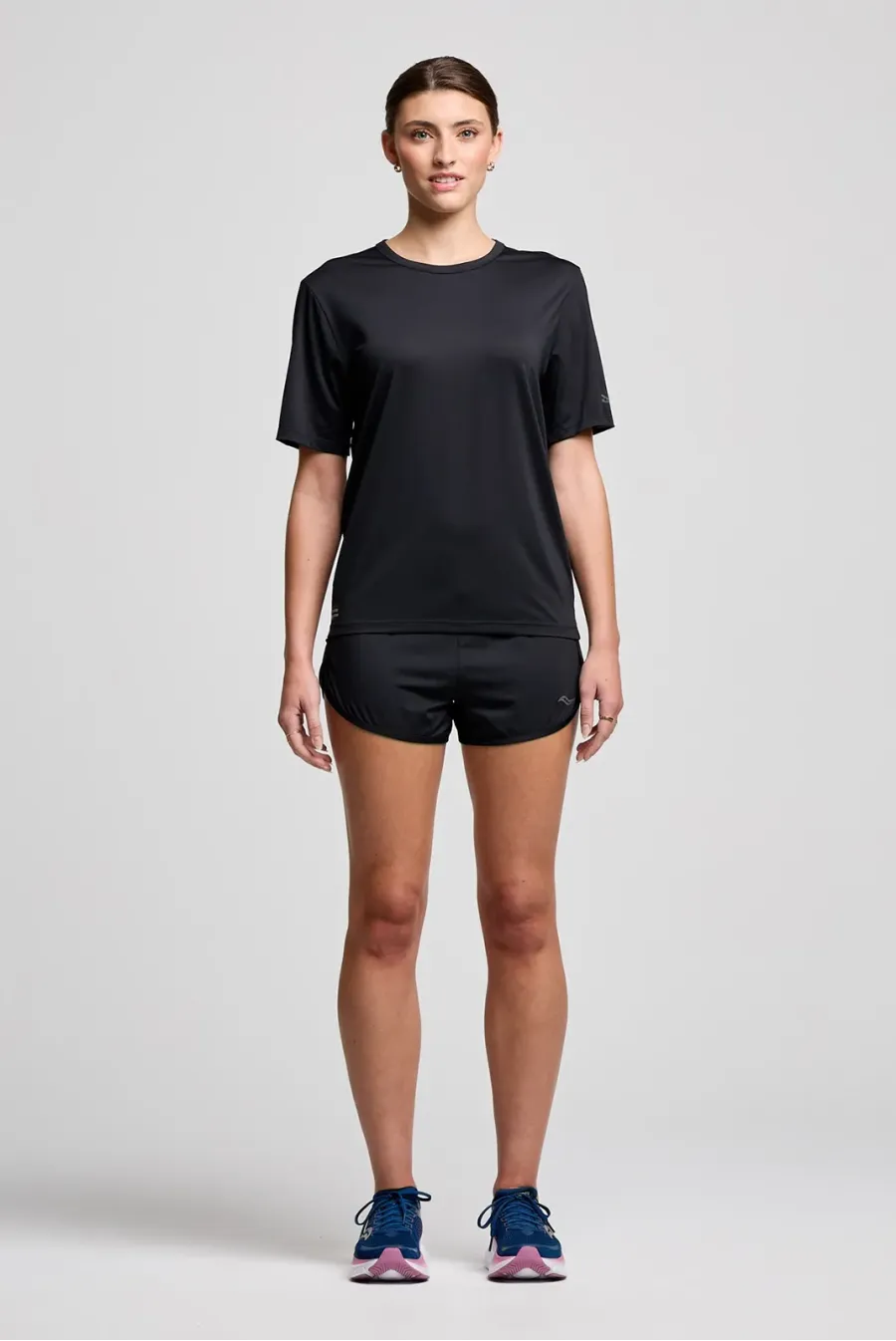 Футболка Saucony Stopwatch Short Sleeve SAW800484-BK
