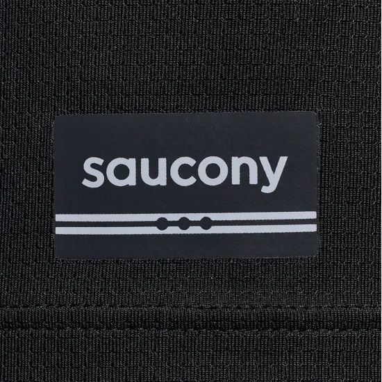 Футболка Saucony Stopwatch Short Sleeve SAW800484-BK