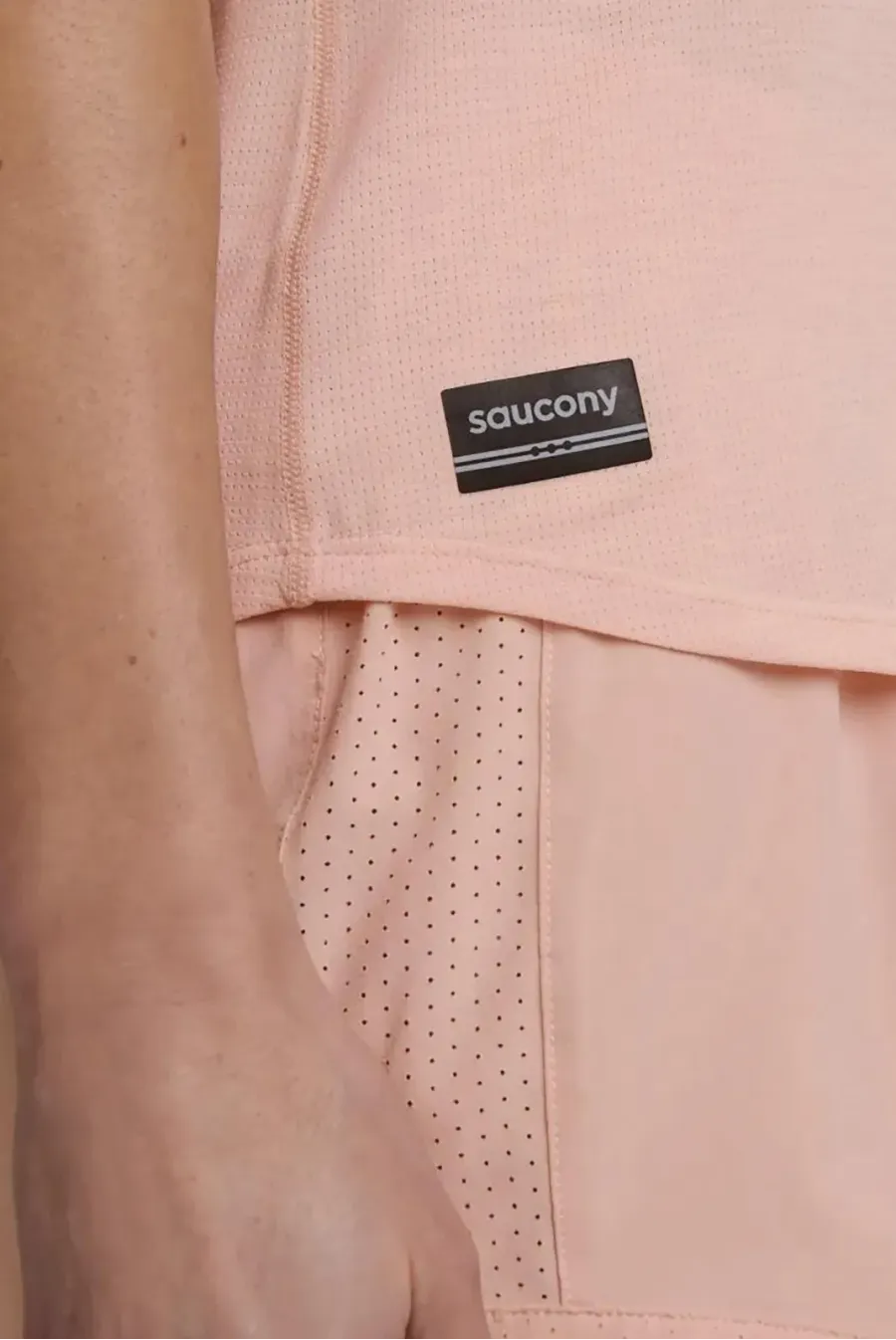 Футболка Saucony Stopwatch Short Sleeve SAW800484-CMH