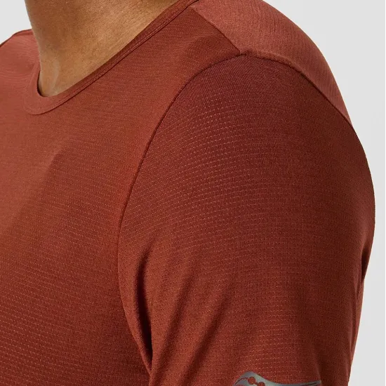Футболка Saucony Stopwatch Short Sleeve SAW800484-HNH