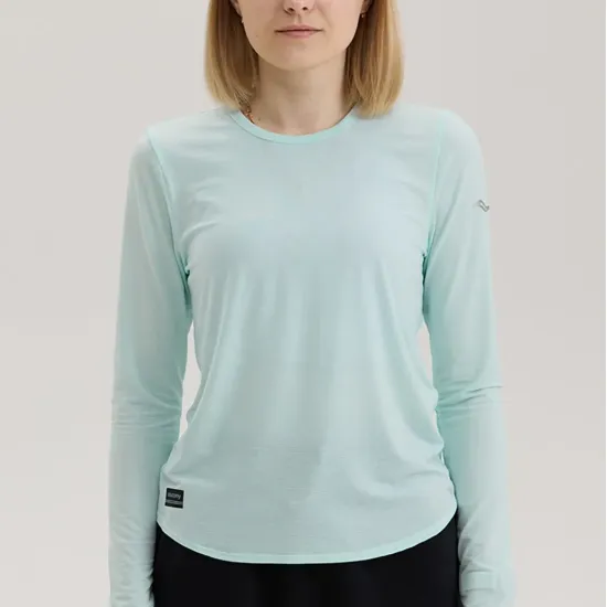 Футболка Saucony Stopwatch Long Sleeve SAW800486-AQH