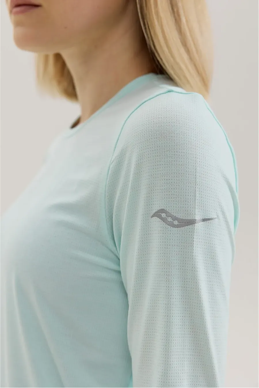 Футболка Saucony Stopwatch Long Sleeve SAW800486-AQH