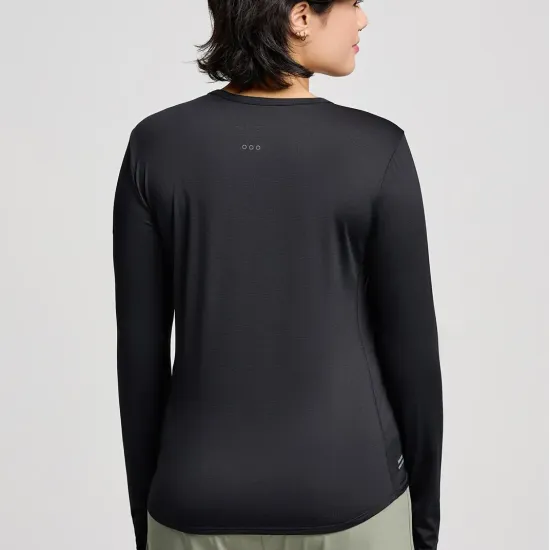 Футболка Saucony Stopwatch Long Sleeve SAW800486-BK