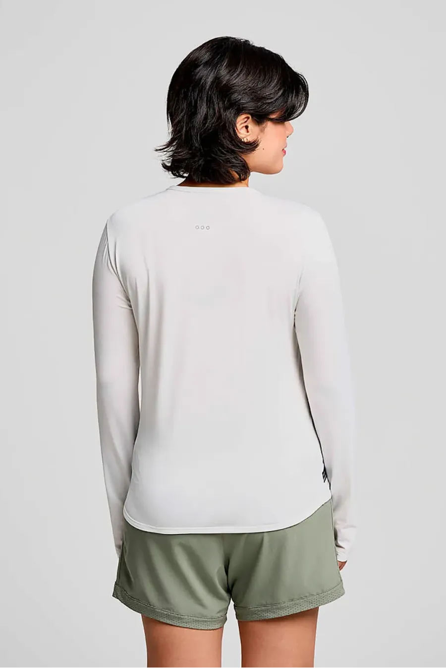 Футболка Saucony Stopwatch Long Sleeve SAW800486-WH