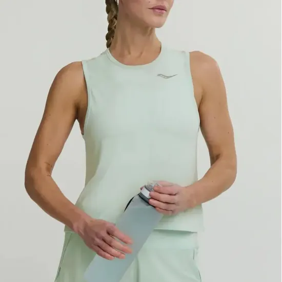 Майка Saucony Stopwatch Crop Tank SAW800527-AQH