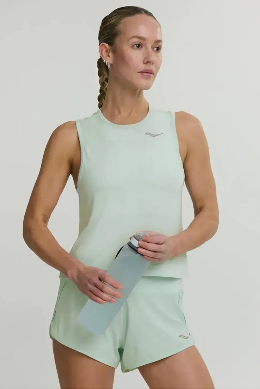 Майка Saucony Stopwatch Crop Tank SAW800527-AQH