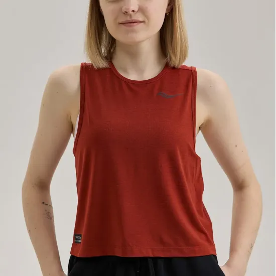 Майка Saucony Stopwatch Crop Tank SAW800527HNH