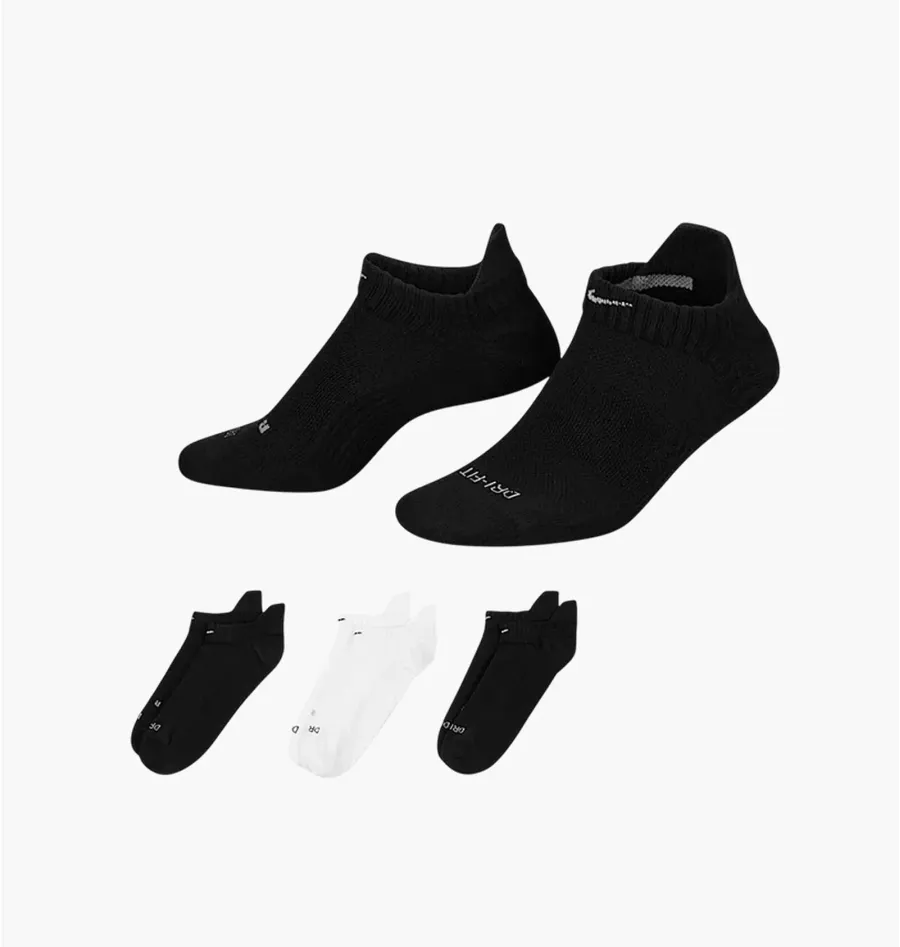 Шкарпетки Nike Everyday Lightweight Dri-FIT No-Show 3P SX4492-901