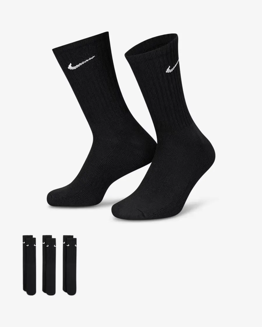 Шкарпетки Nike Everyday Cushion Crew 3 SX4508-001