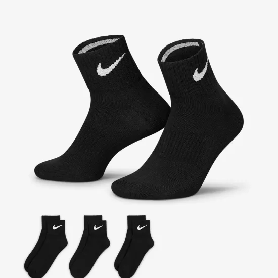 Шкарпетки Nike Everyday Lightweight Training Ankle 3P SX4706-001