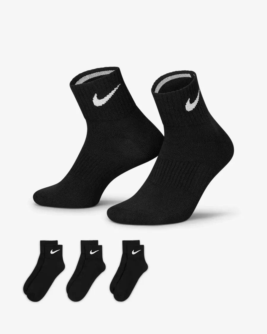 Шкарпетки Nike Everyday Lightweight Training Ankle 3P SX4706-001