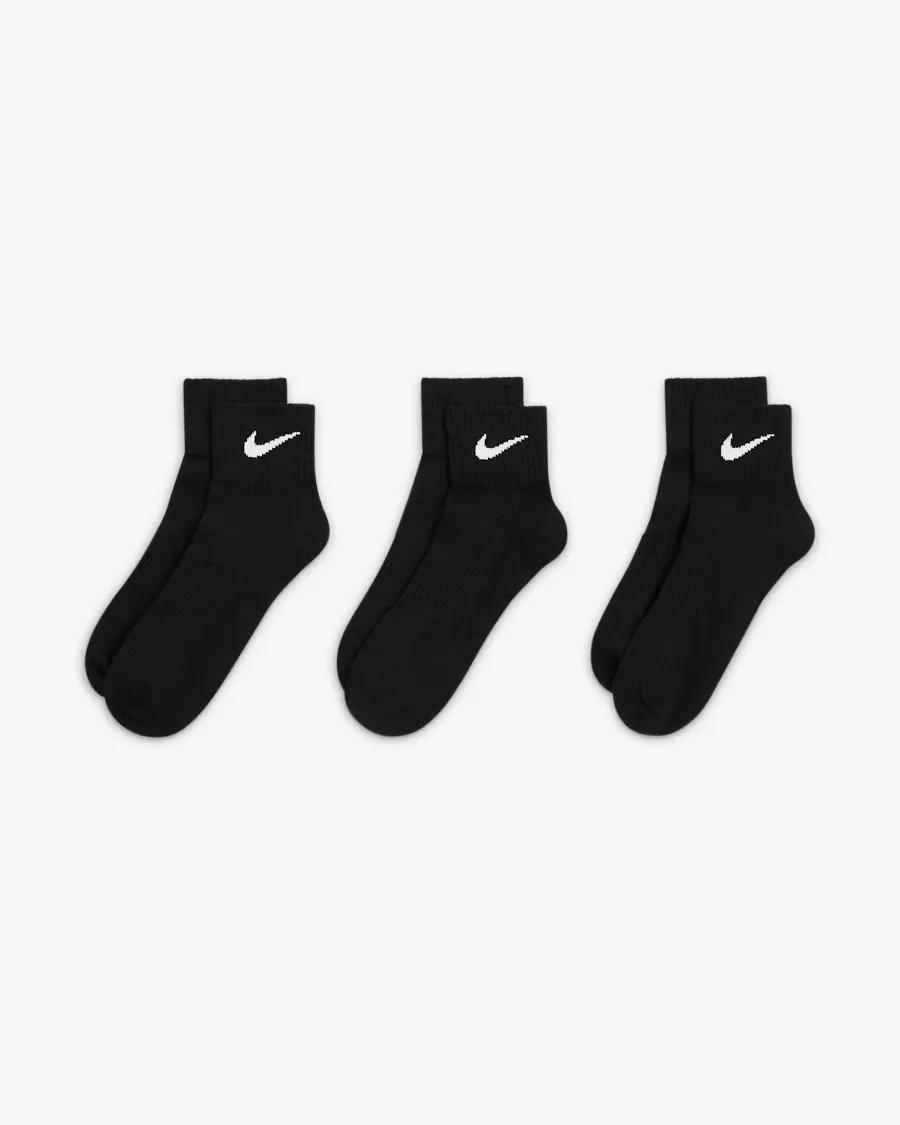 Шкарпетки Nike Everyday Lightweight Training Ankle 3P SX4706-001