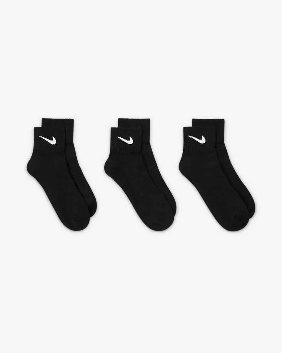 Шкарпетки Nike Everyday Lightweight Training Ankle 3P SX4706-001
